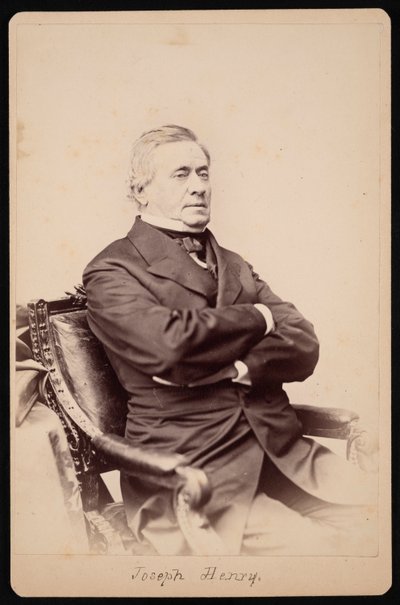Ritratto di Joseph Henry 1797-1878, Tra il 1868 e il 1878 da Brady
