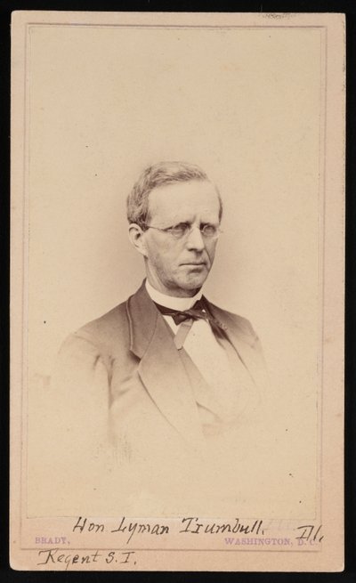 Ritratto di Lyman Trumbull 1813-1896, tra il 1862 e il 1869 da Brady