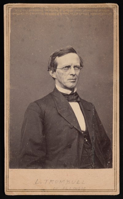 Ritratto di Lyman Trumbull da Brady