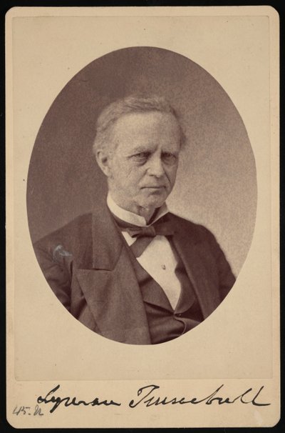 Ritratto di Lyman Trumbull 1813-1896, tra il 1868 e il 1881 da Brady