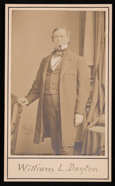Ritratto di William Lewis Dayton da Brady