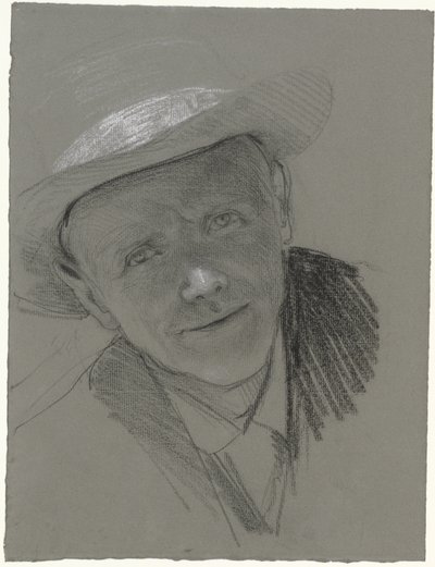 Ritratto di un uomo con cappello da Bramine Hubrecht