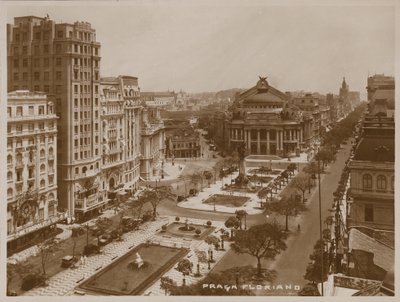 Piazza Floriano Peixoto, Rio de Janeiro (foto b/n) da Brazilian Photographer
