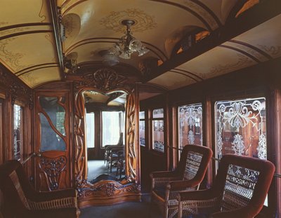 Interno di un treno da Brazilian School