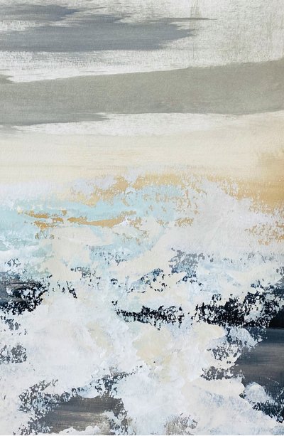 Onde oceaniche astratte da Breanna Megan Studio