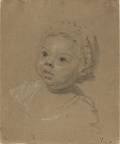 Testa di un Bambino da British 18th Century