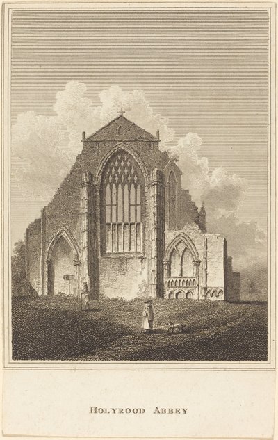 Abbazia di Holyrood da British 19th Century