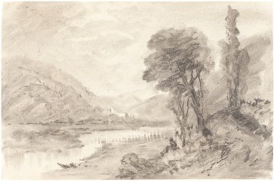 Paesaggio da British 19th Century