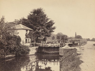 Cottage del Guardiano della Chiusa e Cancelli della Chiusa da British 19th Century