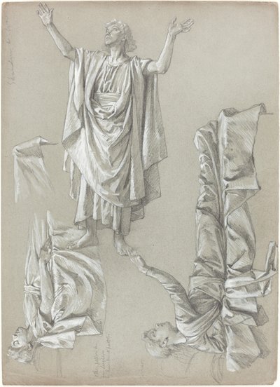Studi per la resurrezione della figlia di Giairo da British 19th Century