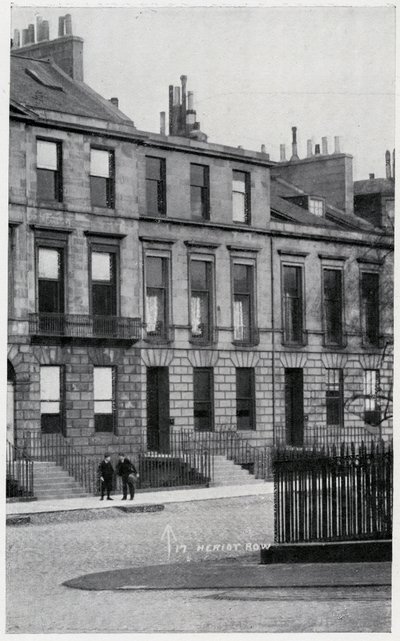 17, Heriot Row, casa di Robert Louis Stevenson e della sua famiglia a Edimburgo da British Photographer