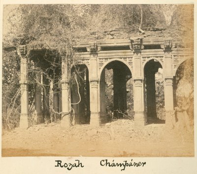 Rozah, Champaner, c.1875 da British Photographer