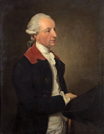 Ammiraglio Lord Rodney, c.1768 da British School