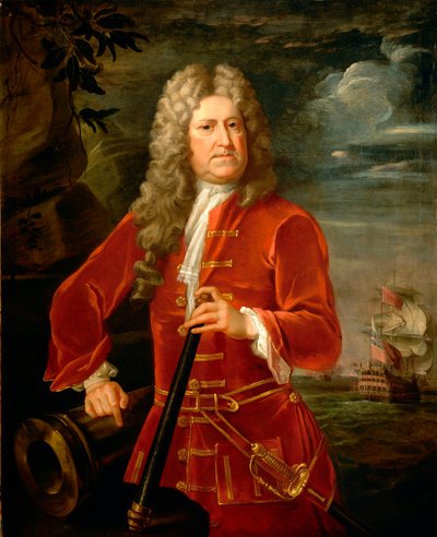 Ammiraglio Nicholas Haddock (1686-1746), c.1742-43 da British School