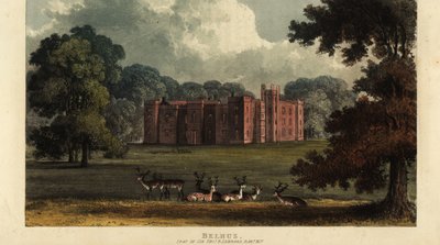 Clumber Park, Nottinghamshire, residenza del Duca di Newcastle da British School