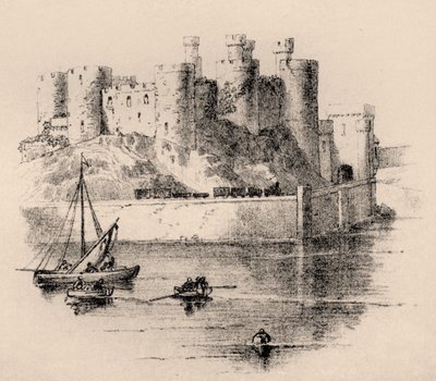 Castello di Conwy da British School