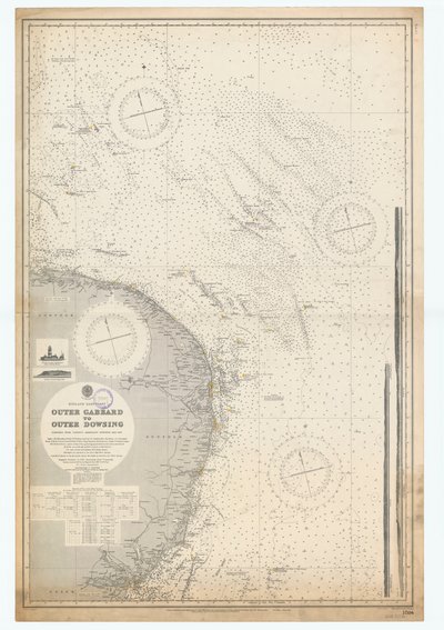 Inghilterra-Costa Est. Outer Gabbard a Outer Dowsing da British School