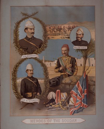Eroi del Sudan 1885 da British School