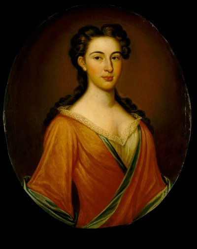 Mrs. Edmund Nelson (1698-1789), c.1720 da British School