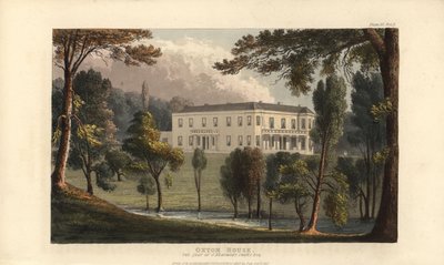 Oxton House, Devon, residenza del Rev. John Beaumont Swete da British School