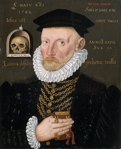 Ritratto di Gawen Goodman di Ruthin da British School