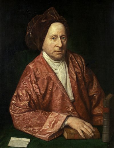 Ritratto di James Burgh, c.1755 da British School