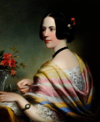 Ritratto di Miss Eliza Wilkinson, c.1860 da British School