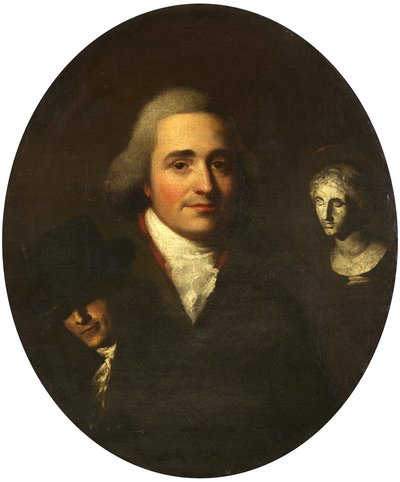 Ritratto di uno scultore, c.1765 da British School