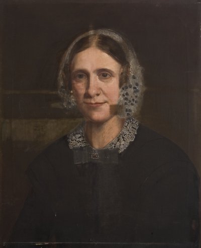 Ritratto di una donna sconosciuta da British School