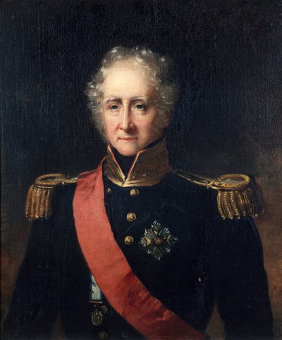 Ritratto di un ammiraglio, circa 1830 da British School
