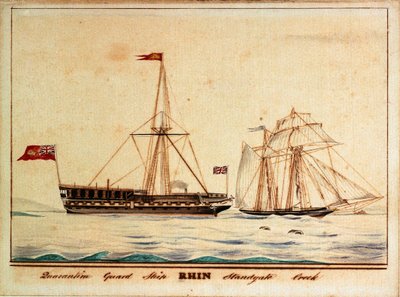 Nave di guardia in quarantena 