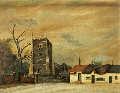 Chiesa di St. Woolos e la vecchia locanda Six Bells da British School