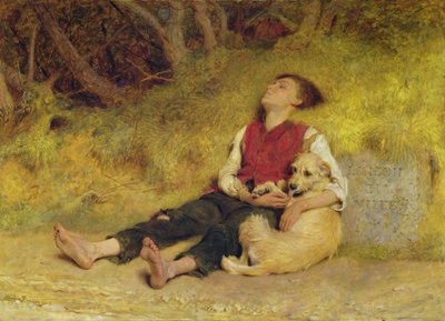 Il suo unico amico da Briton Riviere