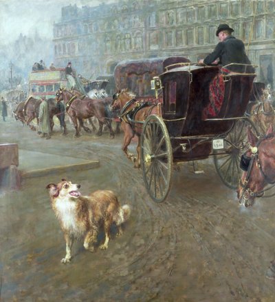 Perso o smarrito, 1905 da Briton Riviere