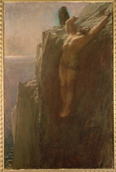Prometeo incatenato, 1889 da Briton Riviere
