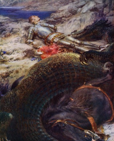 San Giorgio e il Drago da Briton Riviere