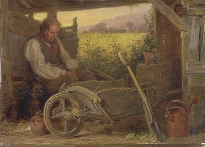 Il vecchio giardiniere da Briton Riviere