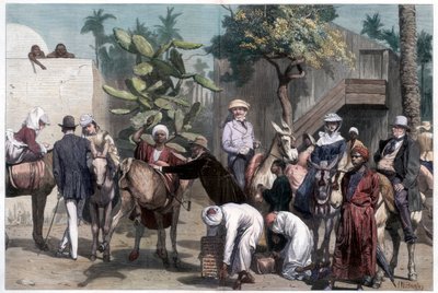 Partenza per le piramidi, 1874 da Bromley