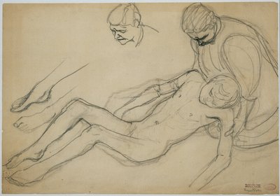 Nascita e decadimento (schizzo preparatorio) da Broncia Koller Pinell