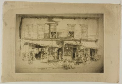 Chicago - N. 638 South Clark St. da Bror Julius Olsson Nordfeldt