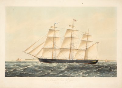Il celebre clipper di ferro Chile 767 tonnellate, appartenente ai signori Seymour Peacock & Co di Londra da Brothers Kell