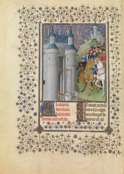Le Belle Ore di Jean de France, duca di Berry da Brothers Limbourg