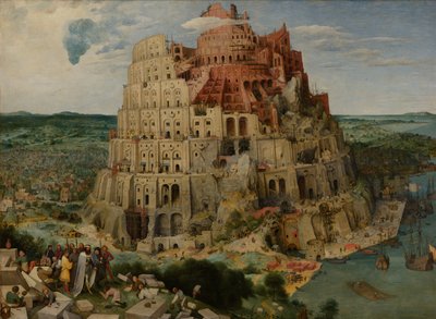 La Torre di Babele, 1563 da Bruegel