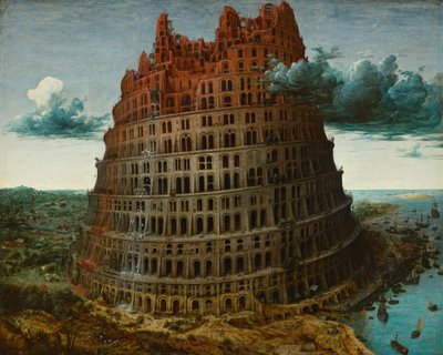 La Torre di Babele, c. 1565 da Bruegel