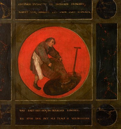 Dodici proverbi, 1558 da Bruegel