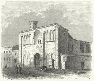 Il palazzo di Teodorico il Grande a Ravenna da Bruno Heinrich Strassberger