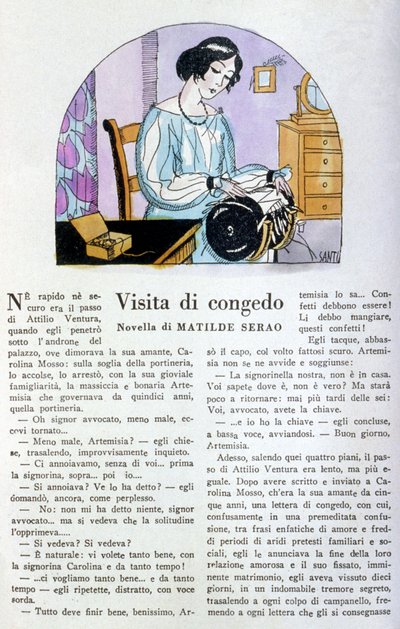 Visita di congedo da Bruno Santi