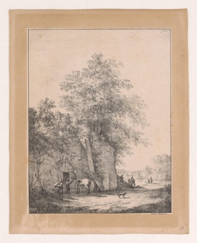 Paesaggio con locanda da Bruno van Straaten (I)