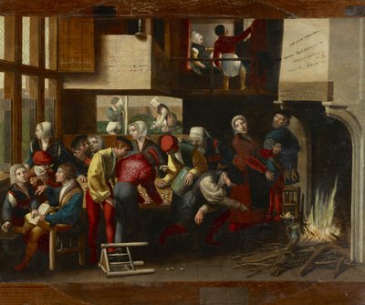 Una scena di bordello, c.1540 da Brunswick Monogrammist