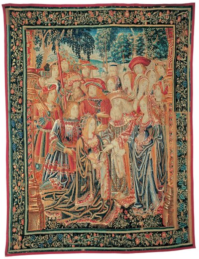 La storia di Troia. Il perdono di Elena da Brussels Manufactory